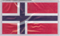 Norway Flag Reflective Sticker